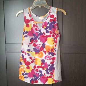 Pixley sleeveless flower top